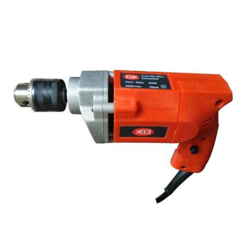 EGK 10mm 300W 2600rpm Red Electric Drill Machine EGK82009