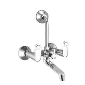 IRIS Joy Brass Chrome Finish Telephonic Wall Mixer, PR40-d