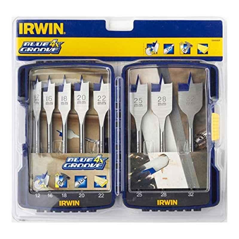 Irwin 10506629 Flat Drill Bit 8 PCS Set
