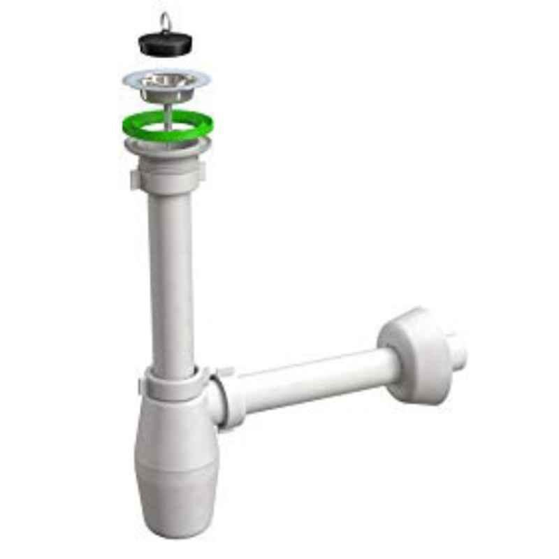 Bonomini 1-1/4 inch PVC Bottle Trap