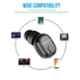 Ambrane H9 Black In-Ear Mono True Wireless Earbud