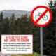 Ladwa 600mm Aluminium Red & White Circle Cycle Prohibited Mandatory Retro Reflective Road Signage, LSI-MCSB-600mm-BCPM