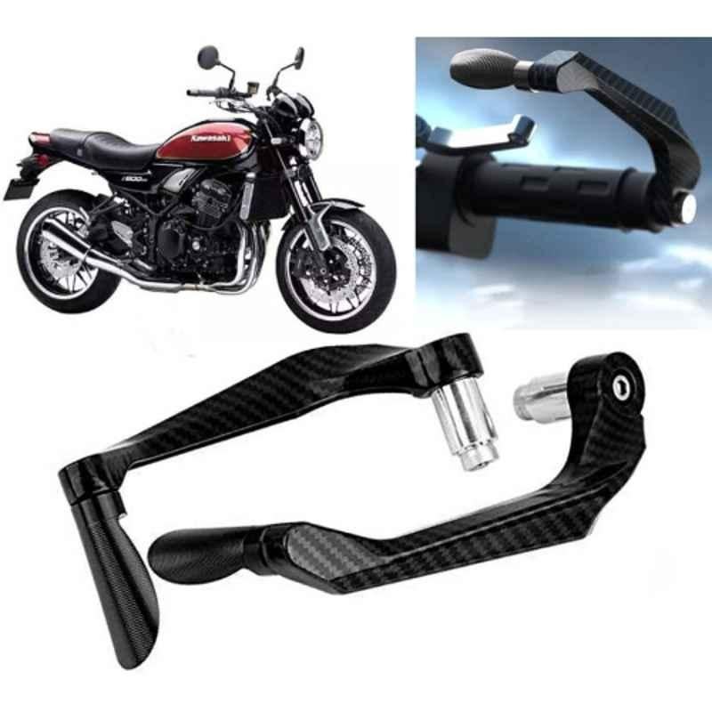Auto Pearl 2 Pcs Aluminium Carbon Black Brake Clutch Lever Set for Kawasaki Z900 RS