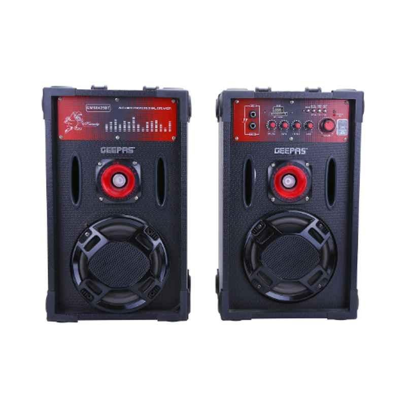 Geepas 16000W 6.5 inch 2 Channel Professional Speakers, GMS8425