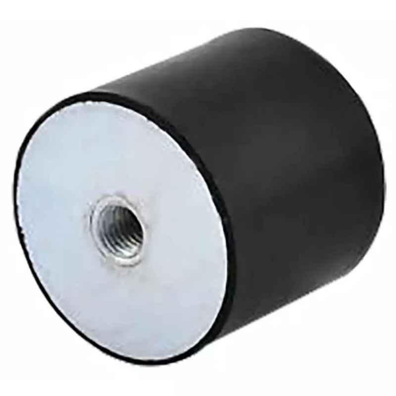 RS Pro M12 Anti Vibration Mount Female Buffer Foot with 757kg Compression Load, 1264920
