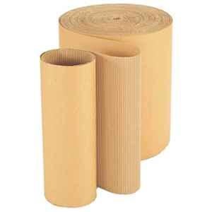 MM WILL CARE 5m 10 inch Brown Pape Corrugated Packing Roll, MMWILL1064