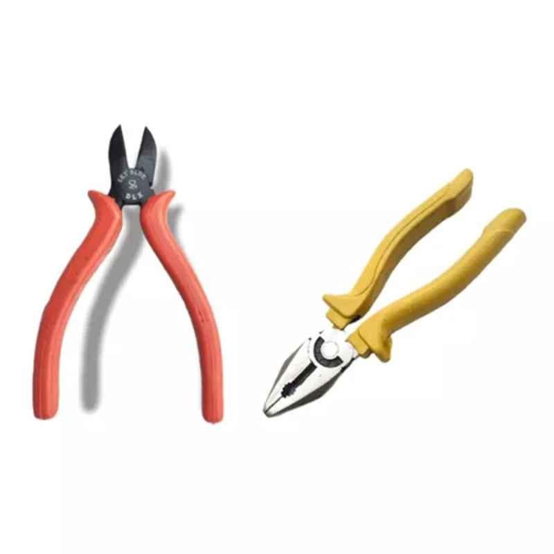 Sky Blue 2 Pcs 7.8 inch Lineman Plier Combo, SBE_PLIER_COMBOS_COMBO_659