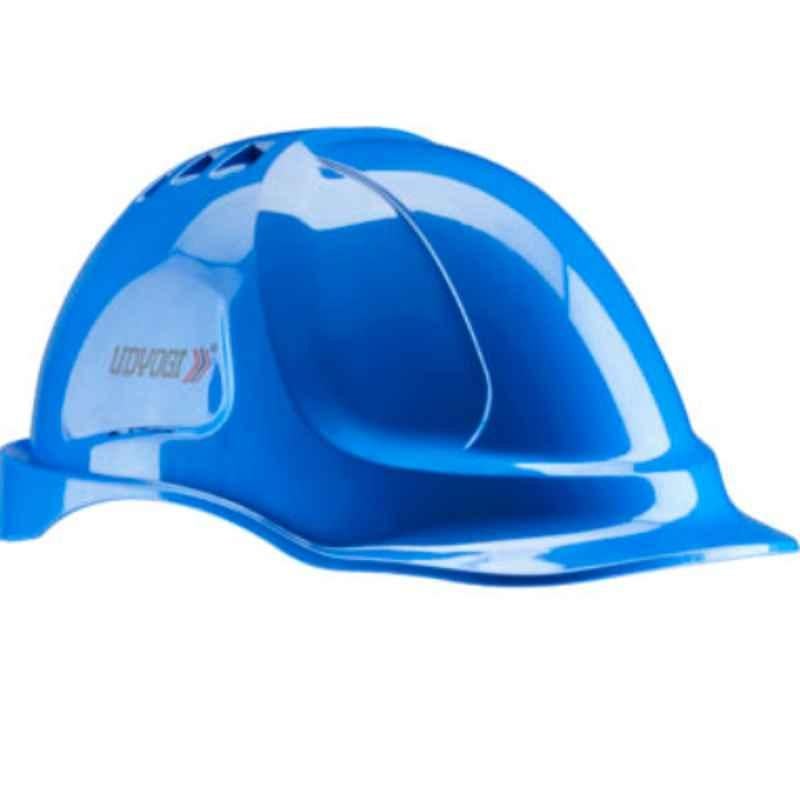 Udyogi Fusion 6000 ABS Blue Ratchet Type Safety Helmet