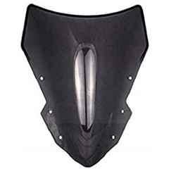 Meenu Arts Visor Glass (Black) Universal for All Bikes A1