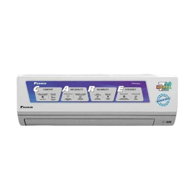 Daikin 2.2 Ton 3 Star White Inverter Split AC with Copper Condenser, FTKL71XV16MAA