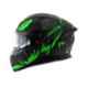 Axor Hunter Black & Neon Green Full Face Helmet, AHHGGXL, Size: XL