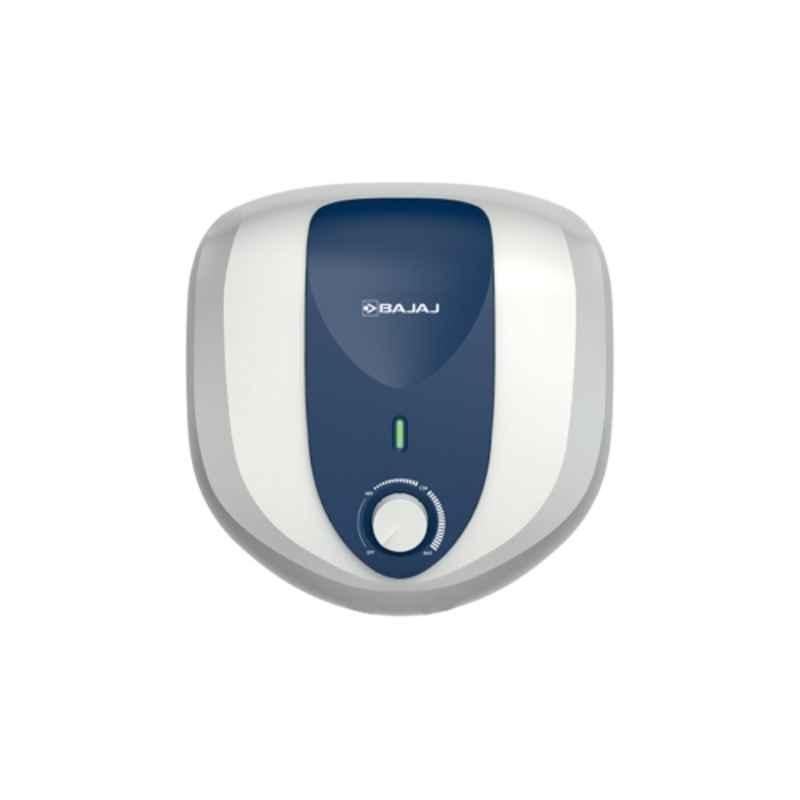 Bajaj Armor Pentacle 6 Litre 2000W White & Blue Storage Water Heater with 4 Years Warranty, 151050