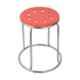 Da URBAN M-384-Red DISC Stack Stool (Pack of 2)