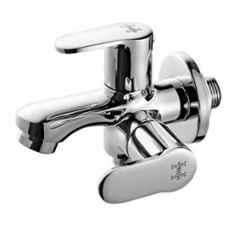 Hindware Camlet Brass Chrome 2 In 1 Bib Cock, H760411