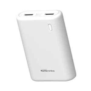 Portronics Indo 10X White 10000mAh Polymer Power Bank, POR-1009