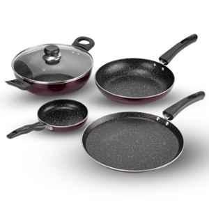 Vinod Supreme 4 Pcs Induction Friendly Cookware Set, 4SUP (Pack of 5)