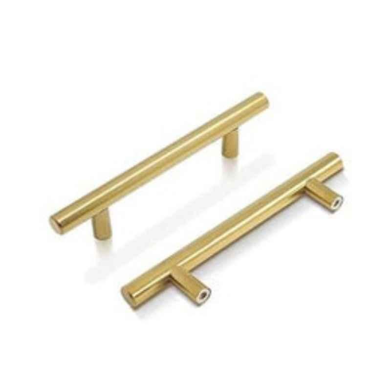 Villa 150mm Gold Zinc Alloy Cabinet Door & Pulls Drawer T-Handles (Pack of 10)