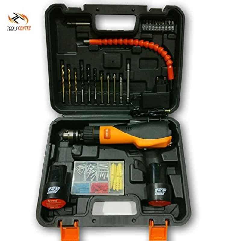 Krost Multifunctional Cordless Drill Machine Cum Die Grinder Home Tool Kit With Different Accessories