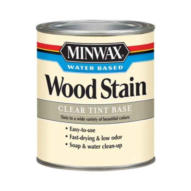 Minwax 1 Quart Clear Water Based Wood Stain, 618074444