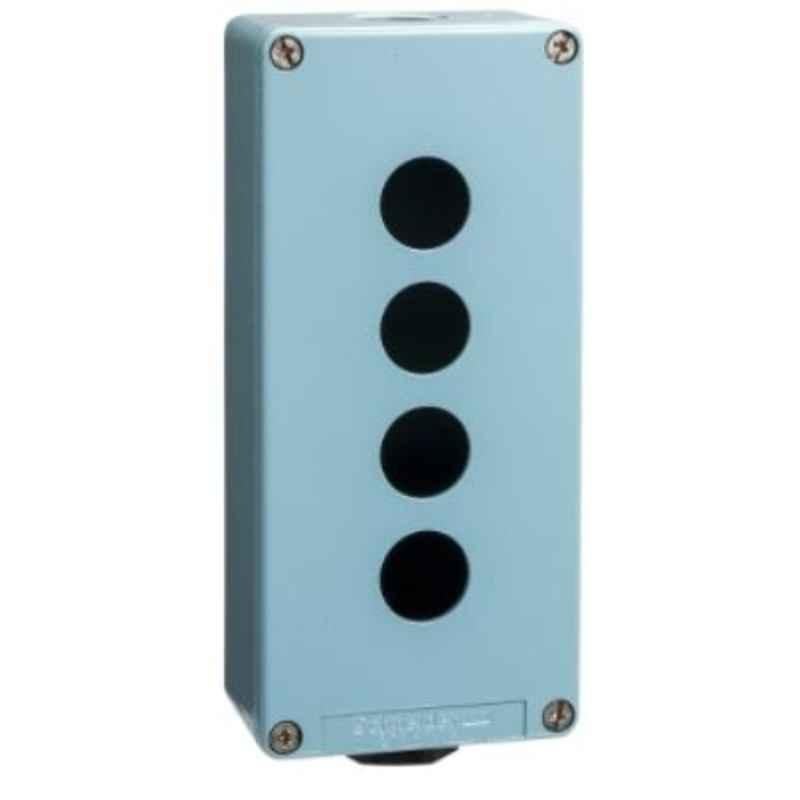 Schneider 80x175x77mm Zinc Alloy Blue Empty Control Station, XAPM3504H29