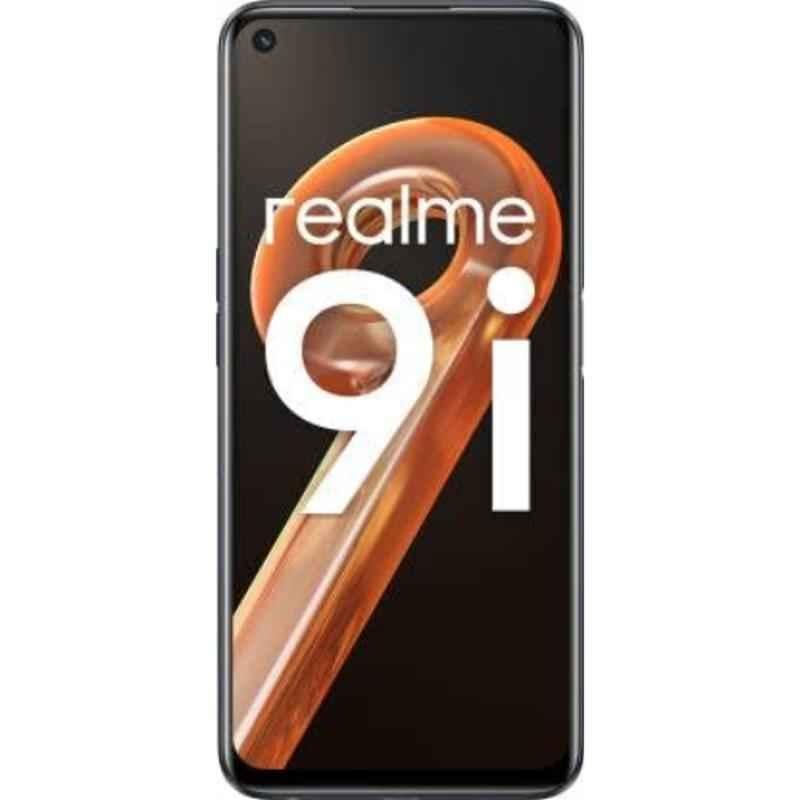 Realme 9i 6.6 inch 4GB/128GB Storage Prism Black Smartphone, RMX3491