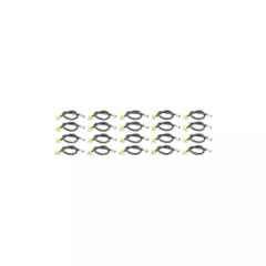 Fastgear 24 inch Stainless Steel Silver Connection Pipe, FG045 (Pack of 20)