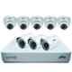 Godrej SeeThru 8 Channel 720P Full HD White CCTV Camera Kit, SK-1MPQUADRA5D3B