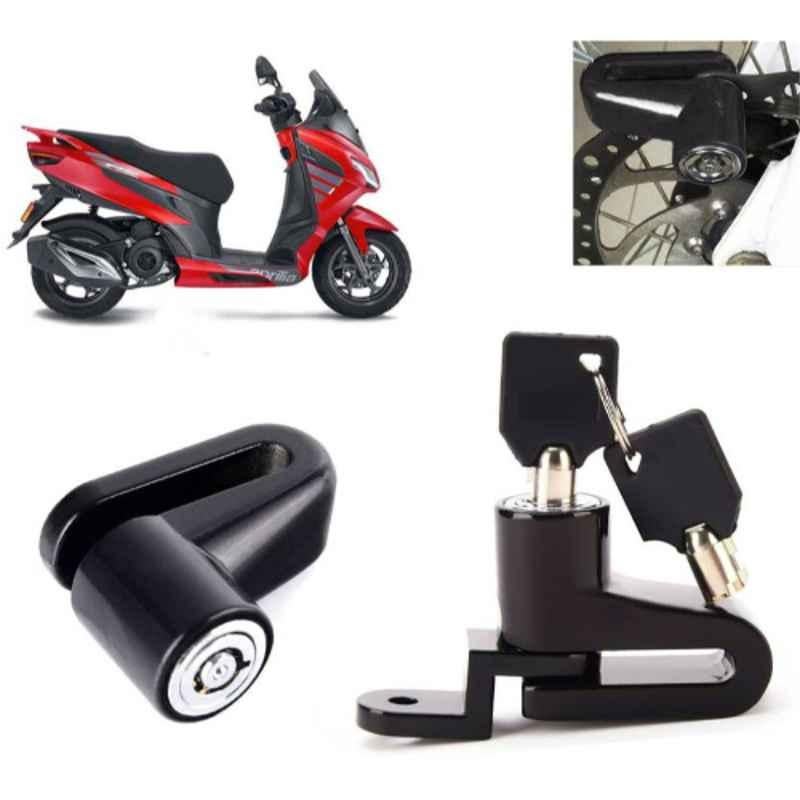 Auto Pearl Steel Black Heavy Duty Anti-Theft Disc Brake Lock for SXR 160 BS6, Lock_014