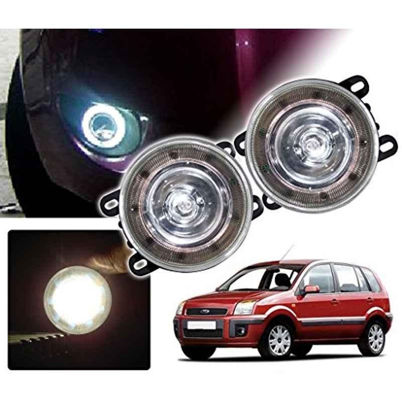 Kozdiko 2 Pcs 9 LED DRL Car High Power Fog Light for Ford Fusion