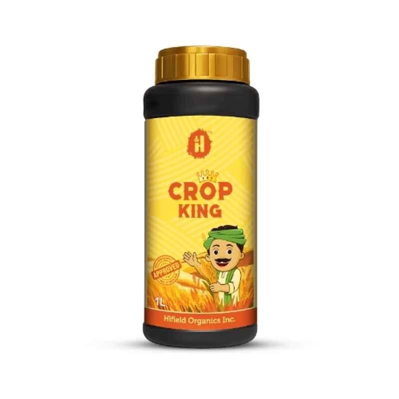 Hifield Crop King 1 Litre Seaweed Extract, Algal Extract, Amino Acids, Proteins & Vitamins High Quality Organic Liquid Biostimulant