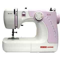 Usha Janome Marvela 550spm Multi Stitch Stitch White & Pink Electric Sewing Machine with Built-in 14 Stitches