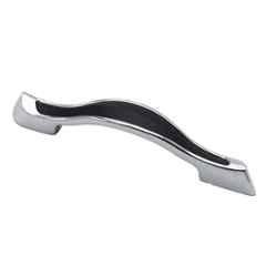 RAB 4 inch ABS Black Drawer Pull Handle, 1008 (Pack of 4)