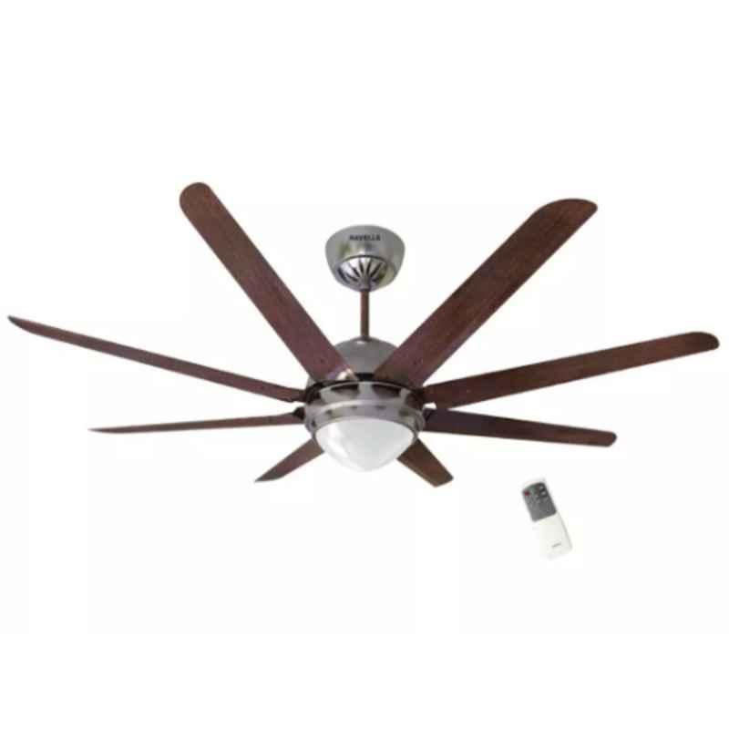 Havells FHCOCURWNG52 Octet Underlight Wenge Brushed Nickel 1320 mm Ceiling Fan