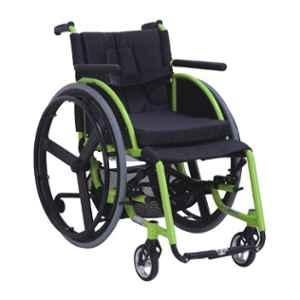 ABCO SURGICOS 125kg Aluminium Alloy Manual Wheelchair, KY721L