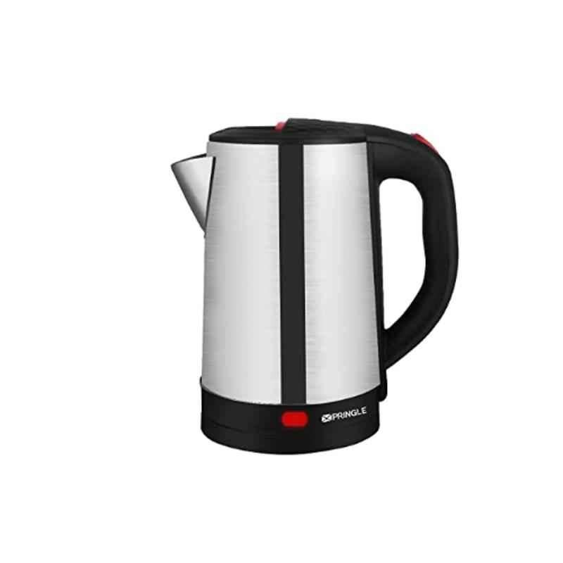 Pringle IRIS 0.8L 1300W Stainless Steel Black & Silver Electric Kettle