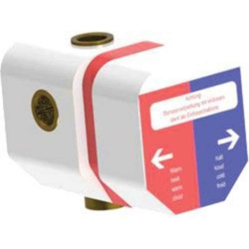 Kludi Rak 24 lpm Chrome DN 15 Concealed Single Lever Bath & Shower Mixer Pre-Installation Set, RAK38636