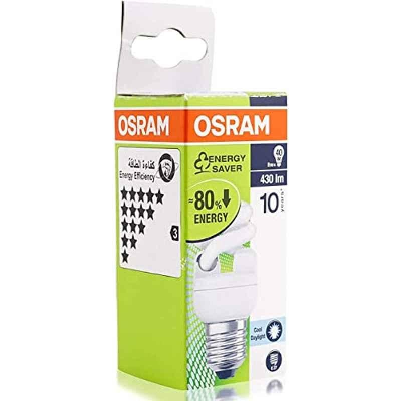 Osram Dulux Superstar 8W E27 Cool Daylight Mini Fluorescent CFL Bulb (Pack of 20)
