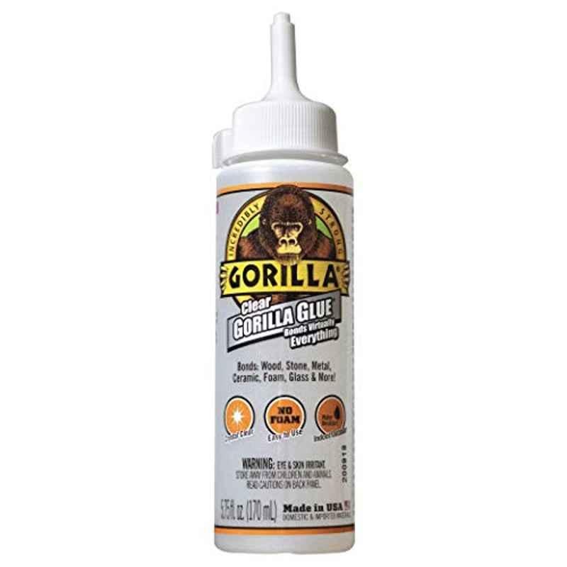 Gorilla 5.75 Oz Clear Glue Bottle, 4572502