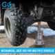 GIZMO 20 Ton Alloy Steel & Iron Silver Double Lift Mechanical Jack