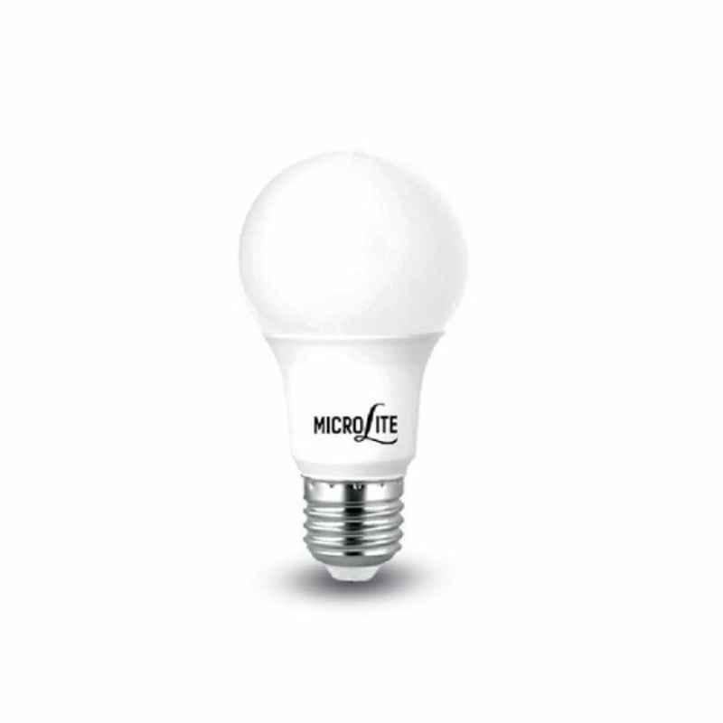 Microlite 9W 140-280 VAC E27 Day Light LED Bulb, M-LB9WE27-D