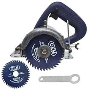 OEM 1240W 110mm Plastic Blue Marble Cutter with TCT Blade & Accessories, MC4SB