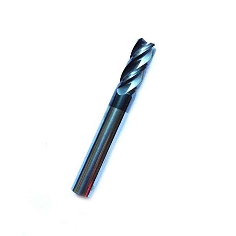 Krost 8mm Diameter 4 Flutes Carbide Flat End Mills Spiral Bit Milling Tools Carbide Cnc End Mill Router Bits Hrc45 D820D860