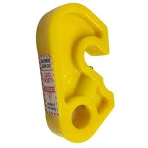 Lukko Safety Small Curvature Shape Miniature Circuit Breaker Lockout with Foldable Screw, LS-BR19