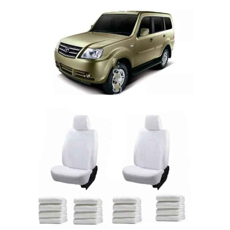 Oscar White Aut-Sn-4266 Towel 1 Pcs\\Set Tata Sumo Car Seat Cover