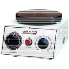Labpro 131 Single Round Plate 20c Mild Steel Dia Moulded top Hot Plate