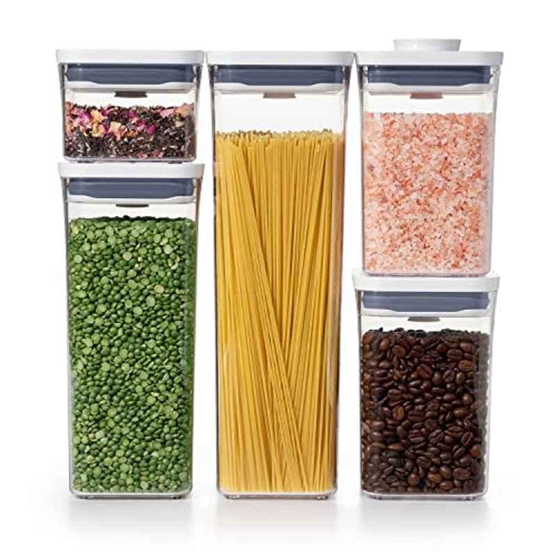 OXO 5Pcs Plastic White  Good Grips Container Set, 11235900