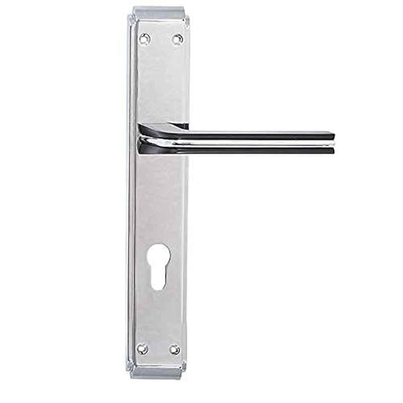 Robustline 10x10x10cm Zinc Black Door Handle with Lock body, CP-BY0284