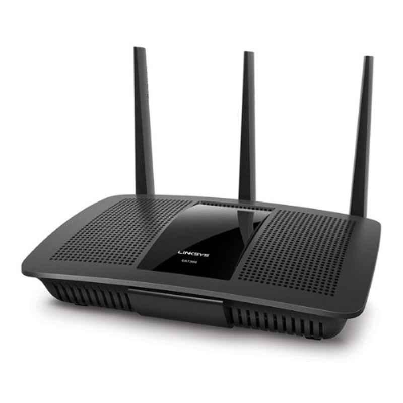 Linksys AC1750 450+130 Mbps Black MAX-STREAM MU-MIMO Gigabit Wi-Fi Router, EA7300-ME