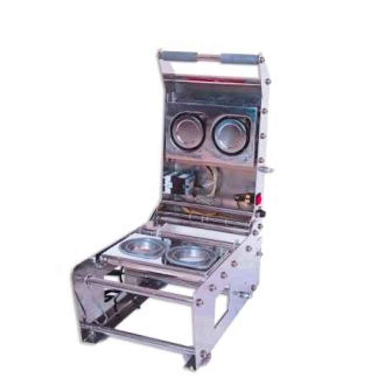 Allespack 80mm Dia Two Container Sealing Machine, TS-80x2 DR