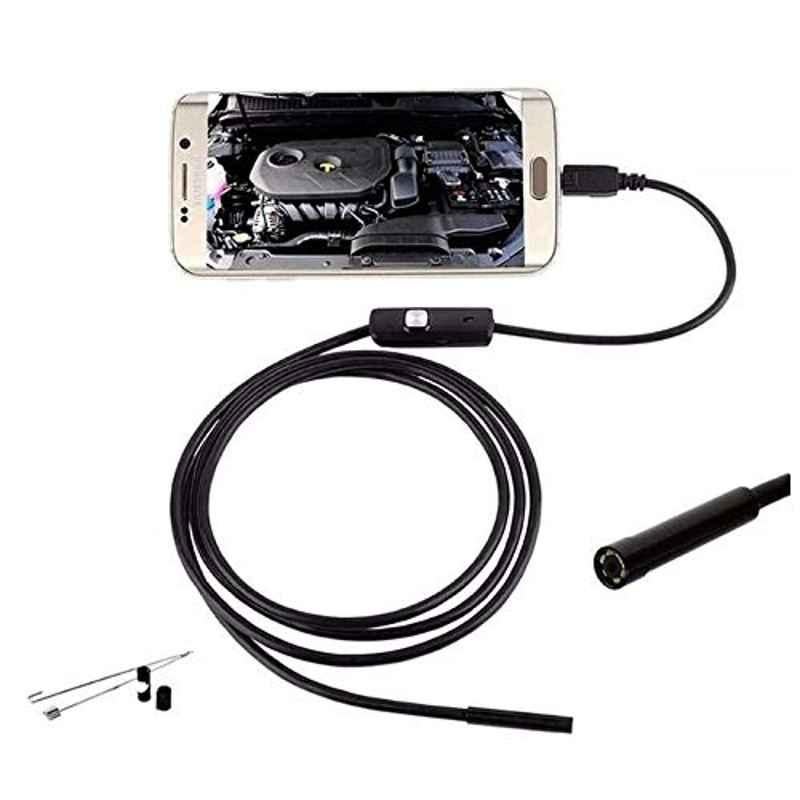 Rubik 7mm 5m OTG Micro USB Android Endoscope Set with 6 Adjustable LED & 2m Cable, RMUE-01